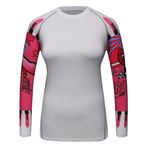 Ladies Compression Shirt Long Sleeve