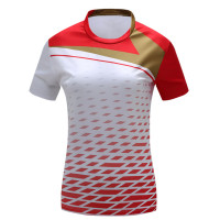 Ladies Compression Shirt Short Sleeve